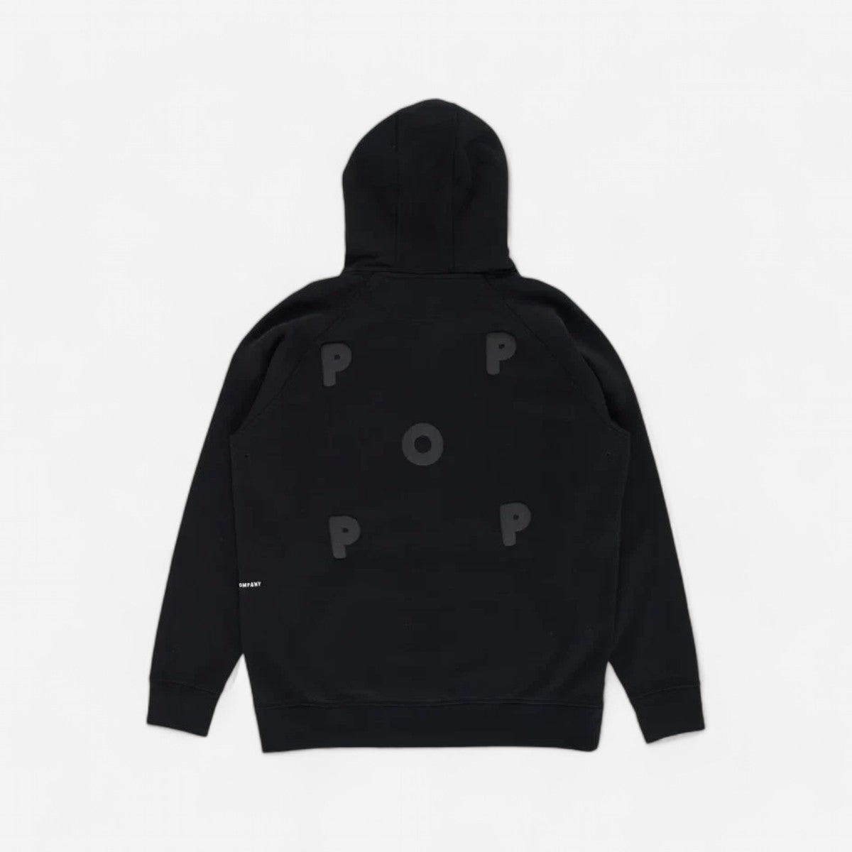 Pop Trading Company - Puffed Logo Hoodie - Black