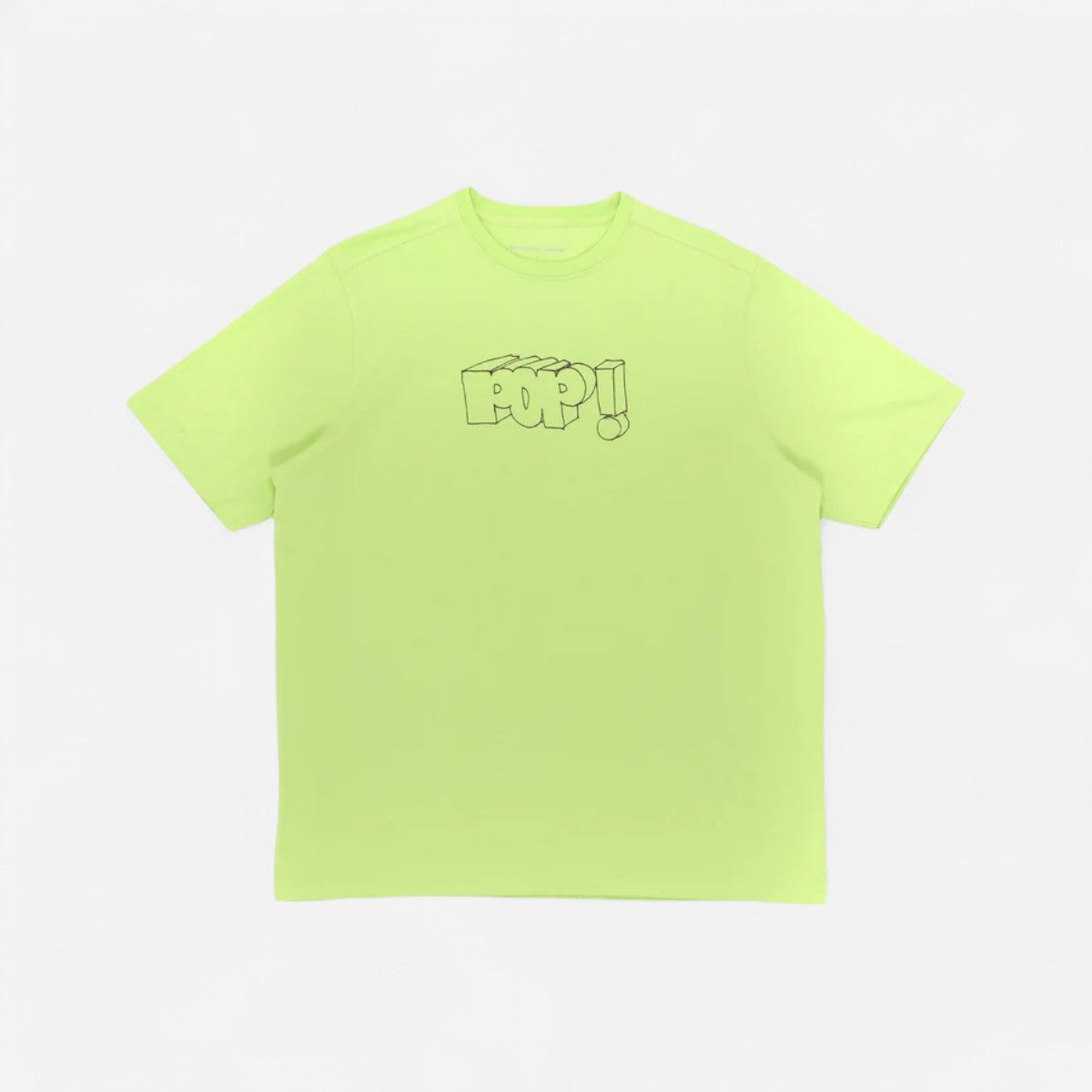 Pop Trading Company - Yeah Right Tee - Jade Lime/Black