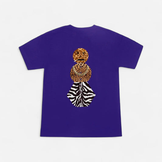 Quartersnacks - Safari Snackman Tee - Purple