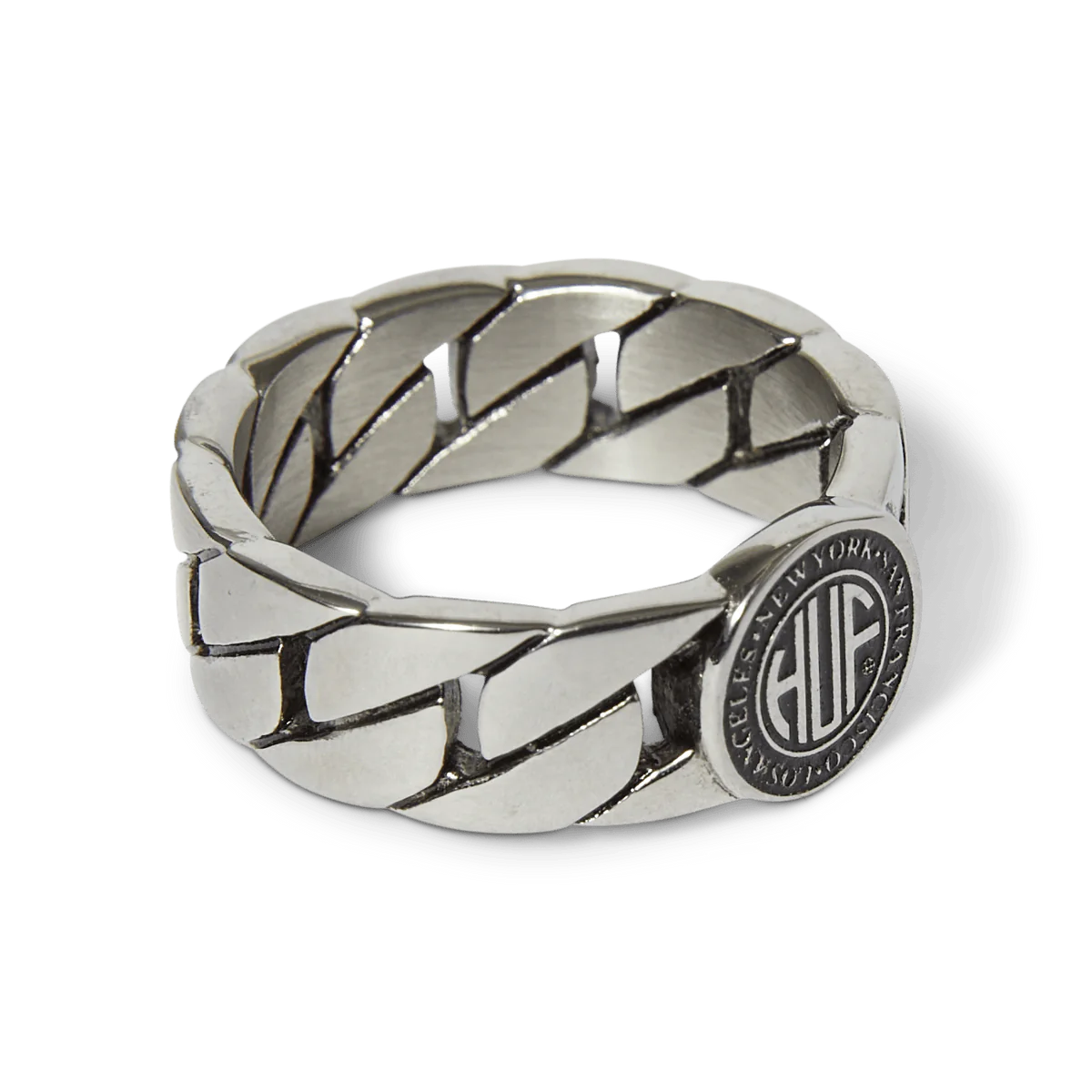 HUF - Regional Cuban Link Ring - Silver