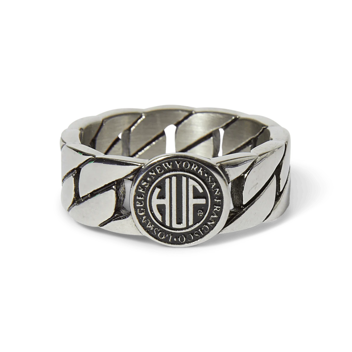 HUF - Regional Cuban Link Ring - Silver