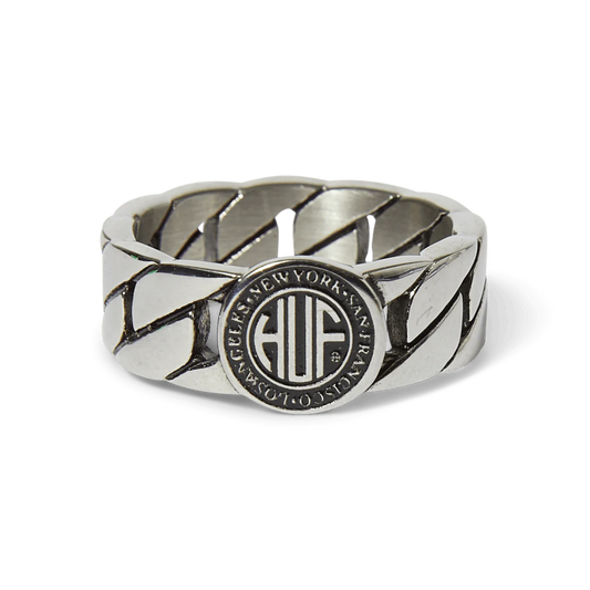 HUF - Regional Cuban Link Ring - Silver