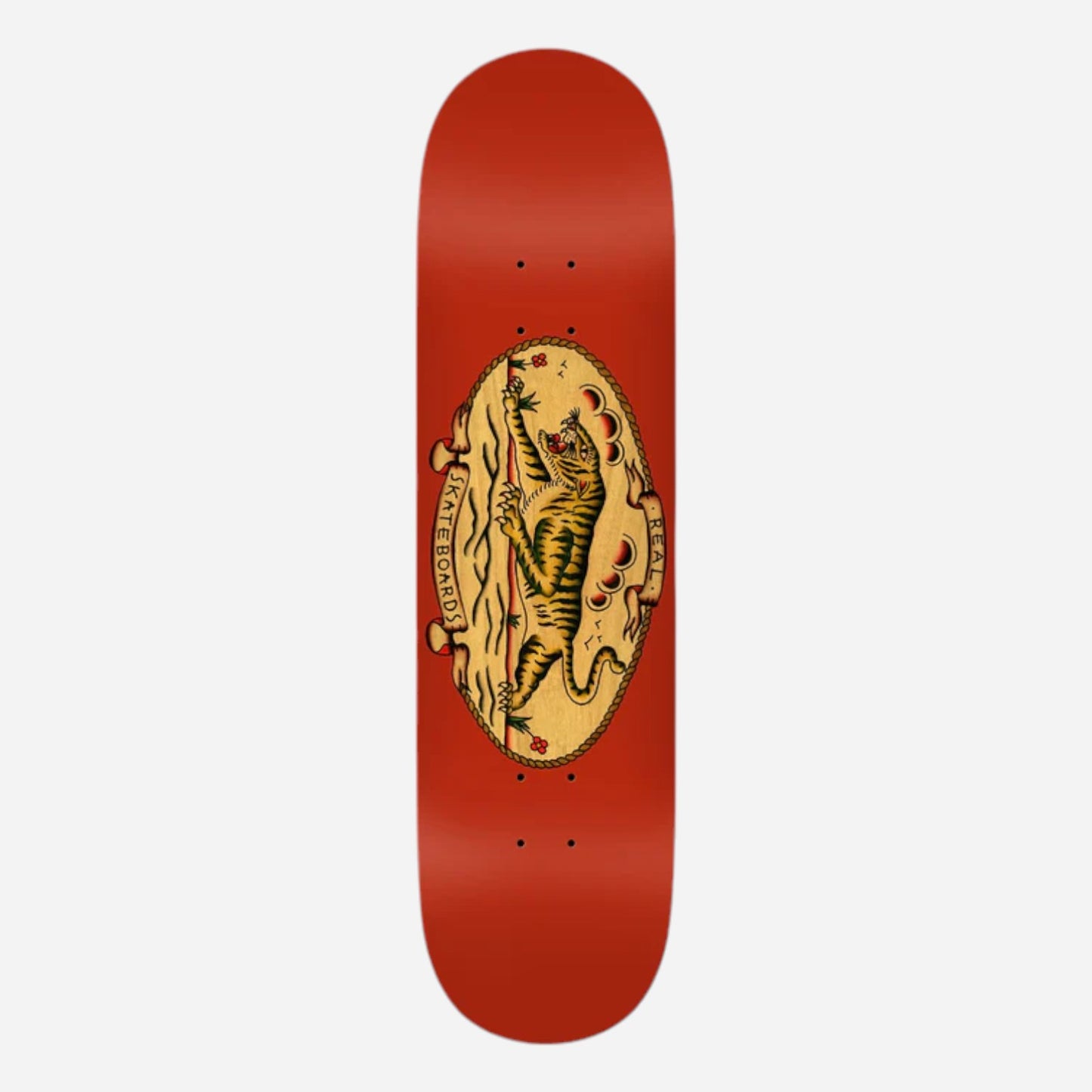 Real - Oval Tiger Deck - 8.38"