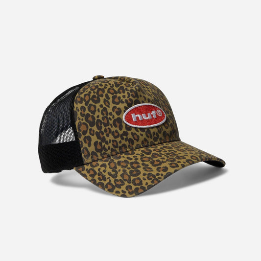 HUF - Safari Trucker Cap - Leopard