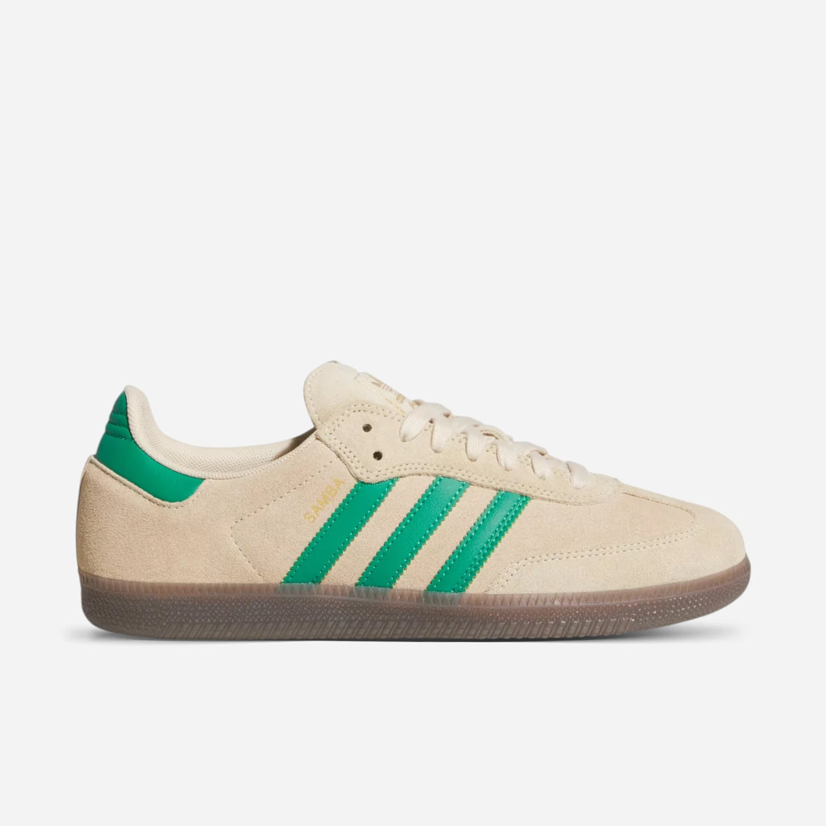 ADIDAS - Samba ADV Shoes - Sand Strata/Court Green/Gum