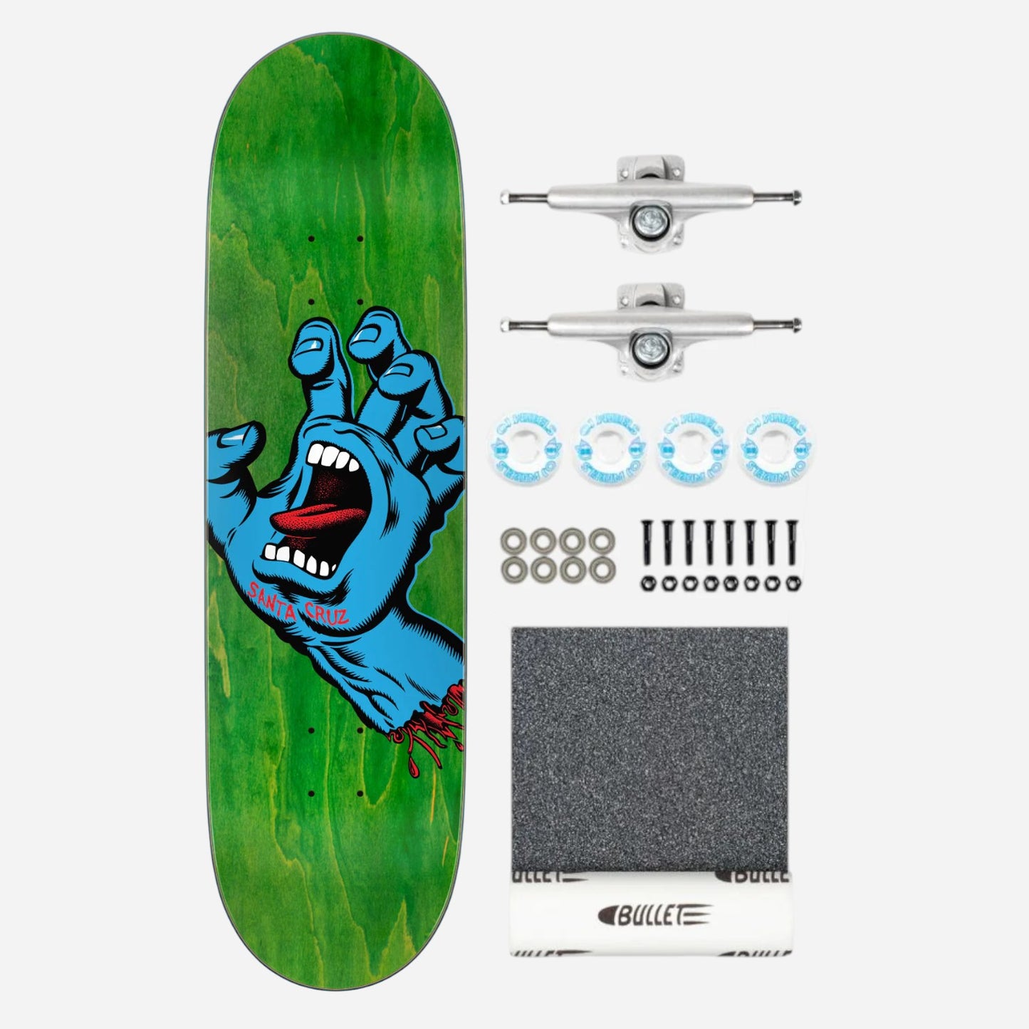 Santa Cruz - Screaming Hand Complete Kit - 8.8"