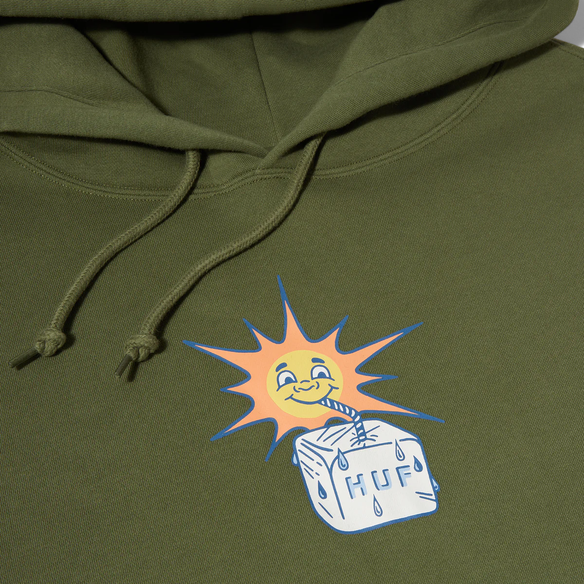 HUF - Sippin' Sun Hoodie - Olive