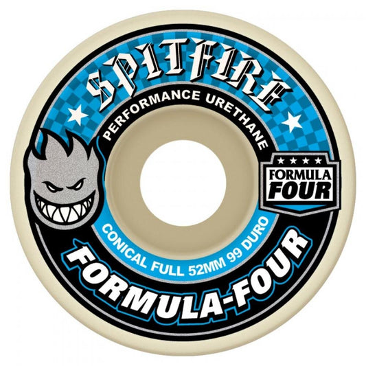 Spitfire - Formula Four Conical Full Wheels - 58mm 99du