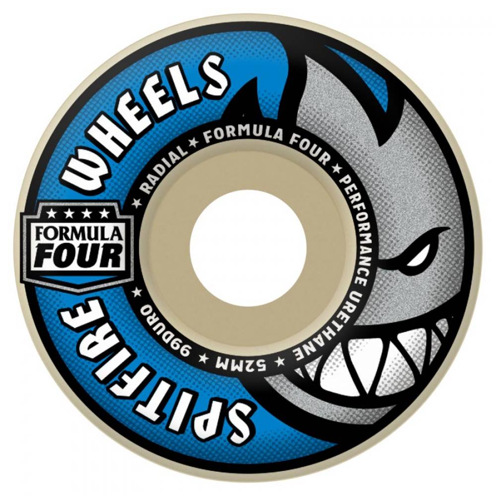 Spitfire - Formula Four Radial Wheels - 56mm 99du