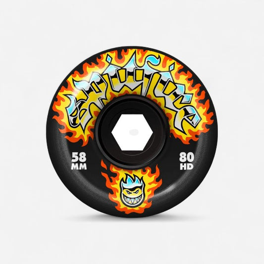 Spitfire - Chrome Venom Conical Full Wheels - 58mm 80du