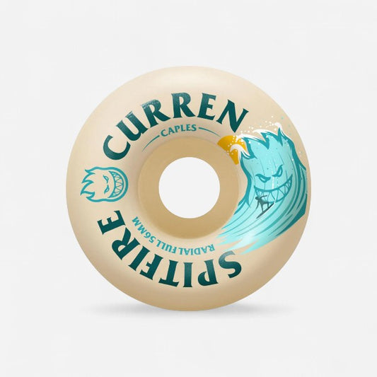 Spitfire - Formula Four Curren Caples Burn Squad Radial Full Wheels - 56mm 99du