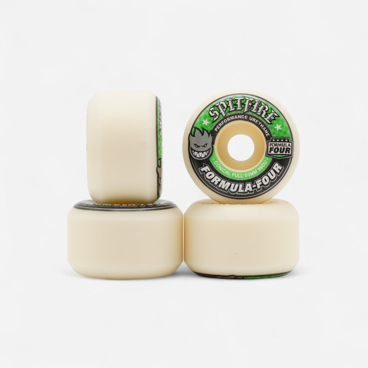 Spitfire - Formula Four Conical Full High Rollers Wheels - 53mm 99du