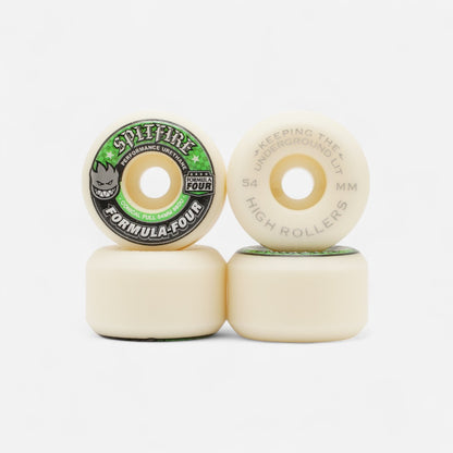Spitfire - Formula Four Conical Full High Rollers Wheels - 54mm 99du