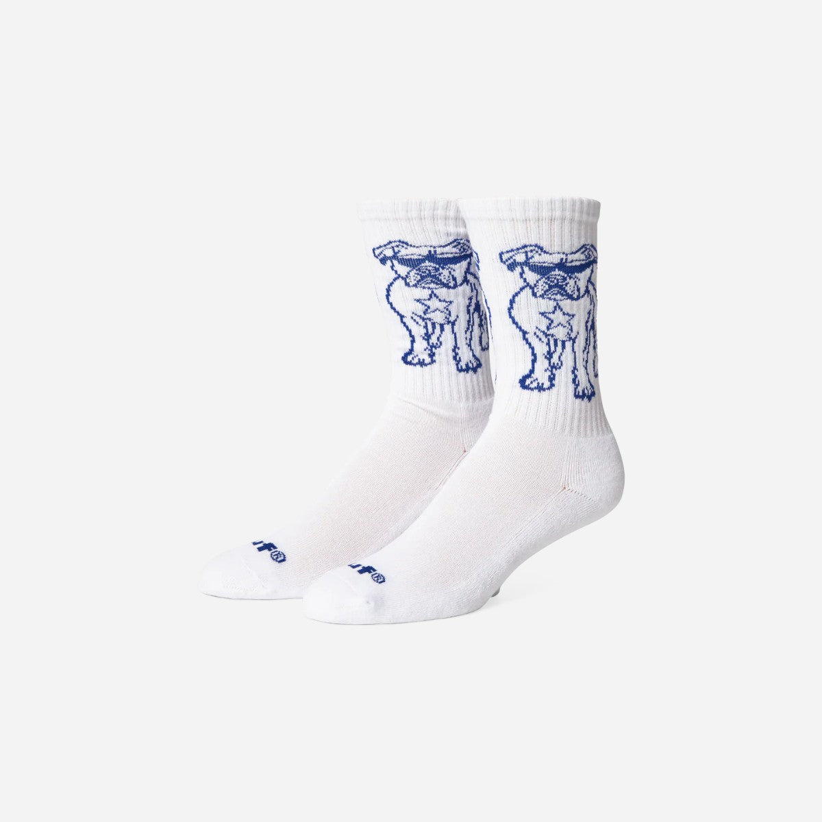 HUF - Star Pup Crew Sock - White