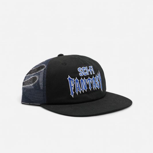 Sci-Fi Fantasy - Biker Logo Cap - Black