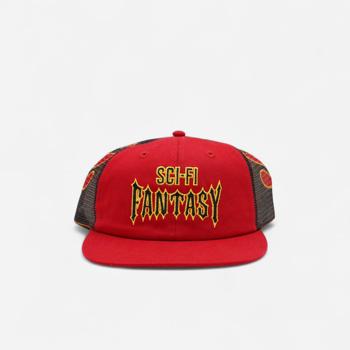 Sci-Fi Fantasy - Biker Logo Cap - Red