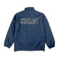 Civilist - Allover Summer Track Jacket - Dark Navy/Petrol