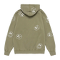 Civilist - Allover Smiler Hoodie - Olive