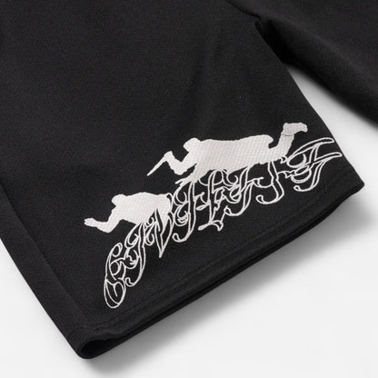 Civilist - Stab Mesh Shorts - Black