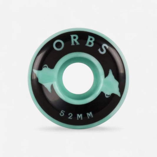 Orbs - Specters Swirls Conical Teal/White Wheels - 52mm 99A