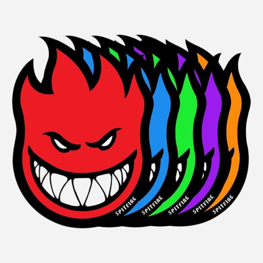 Spitfire - Bighead Sticker - XL Assorted Colours (Single)