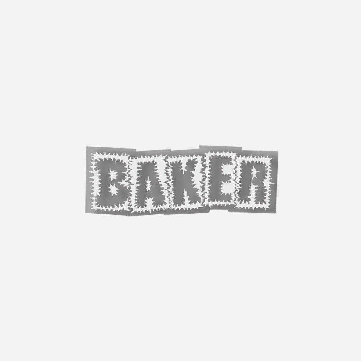 Baker - Spike Logo Sticker