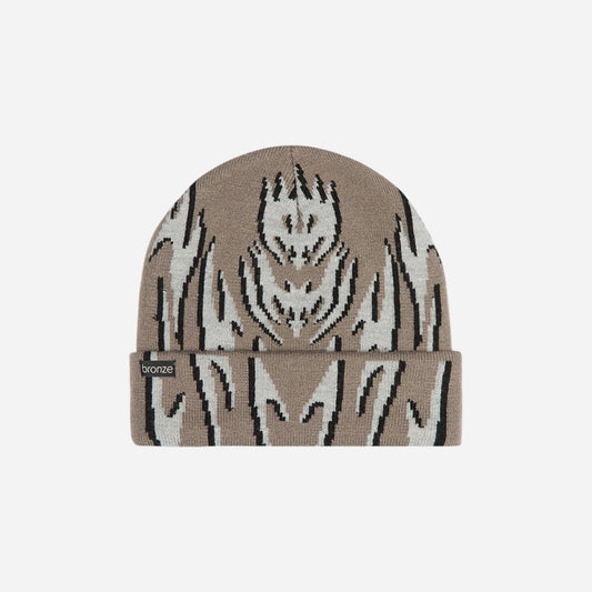 Bronze 56K - Tribal Sport Beanie - Grey