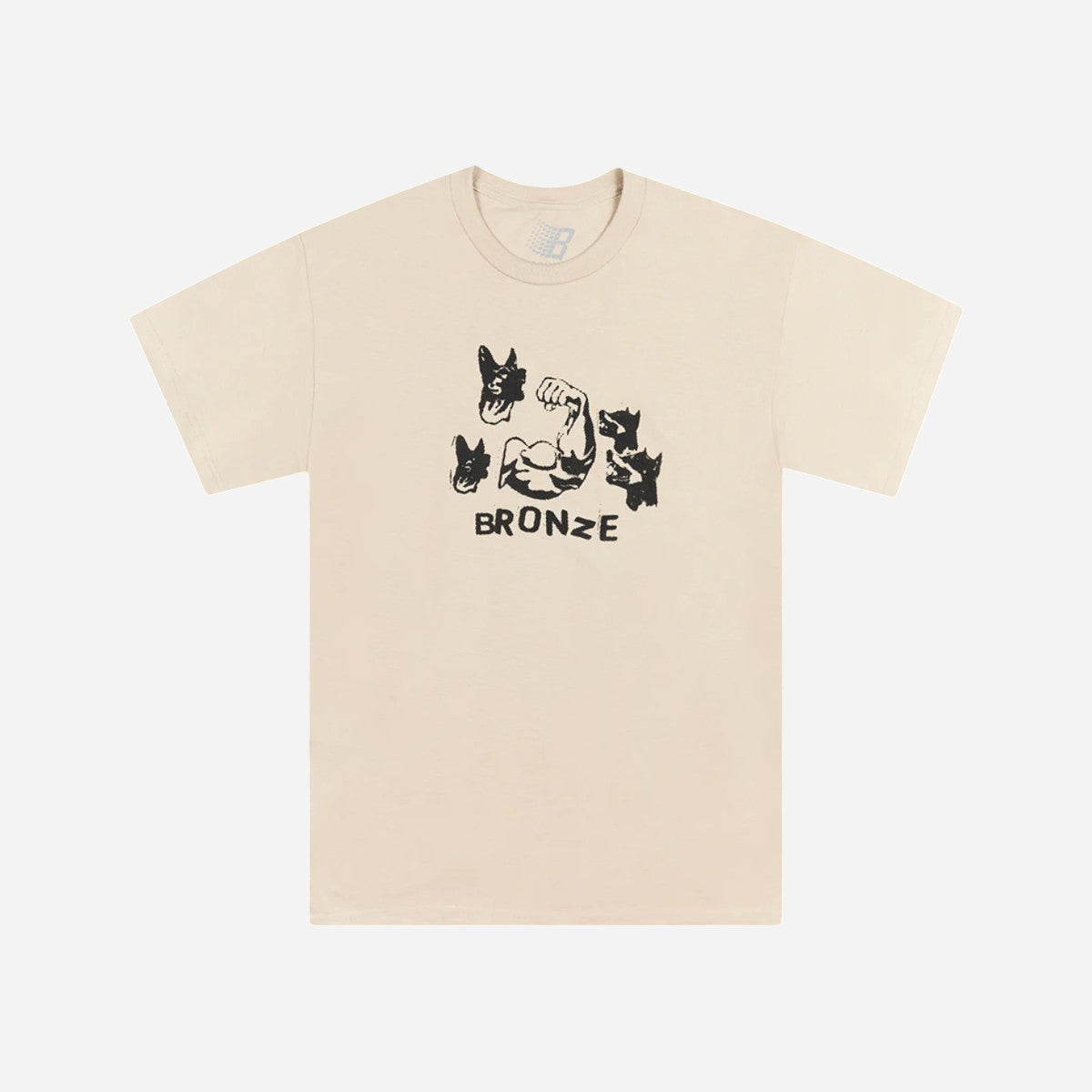 Bronze 56K - Dog Muscle Tee - Sand