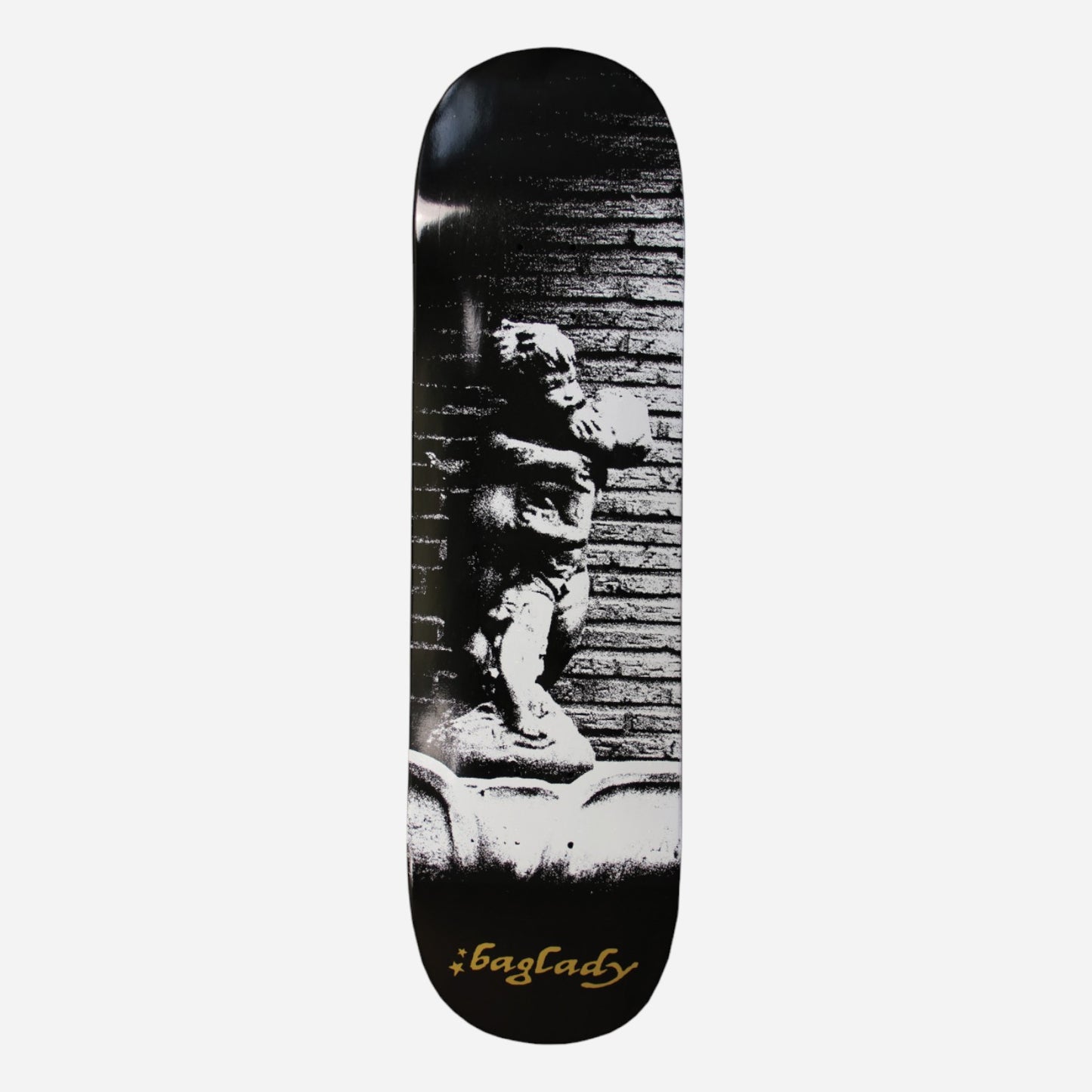 Baglady - Cherub Black Dip Deck - 8.375"