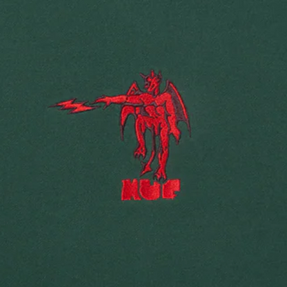 HUF - Heavenly Crewneck - Forest Green