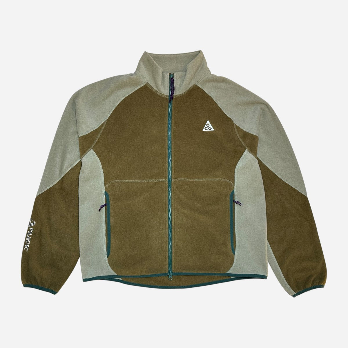 Nike ACG - Wolf Tree Full Zip Jacket - Olive Flak/Neutral Olive