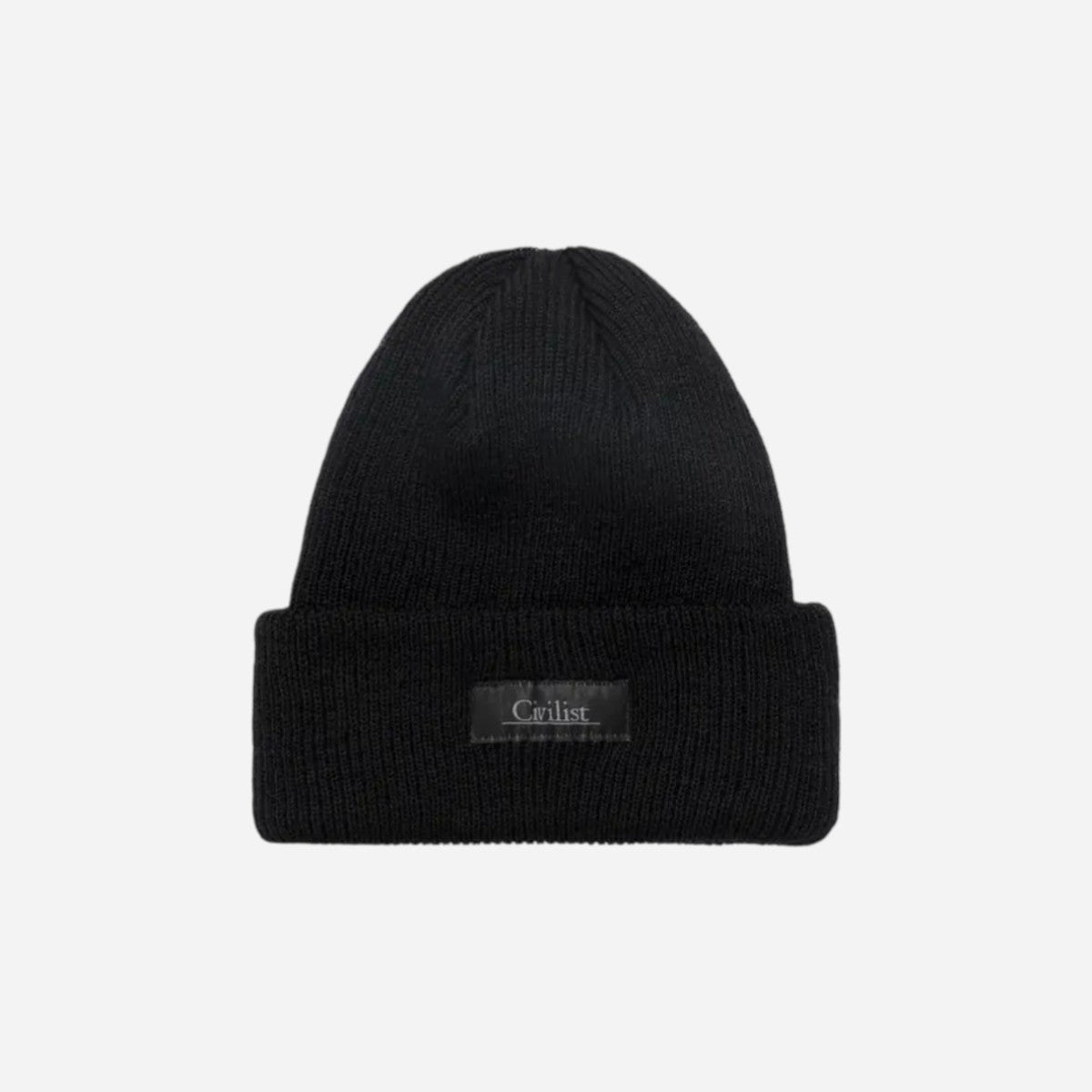 Civilist - Schurwolle Beanie - Black
