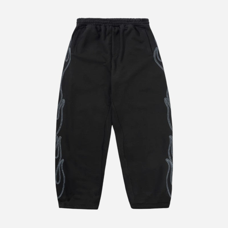 Butter Goods - Flame Fleece Pants - Black