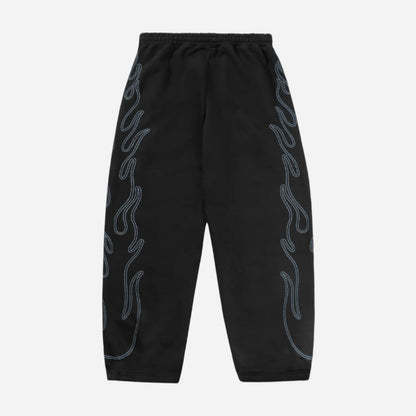 Butter Goods - Flame Fleece Pants - Black
