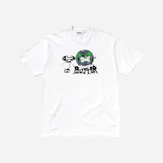 Butter Goods - Drill Tee - White