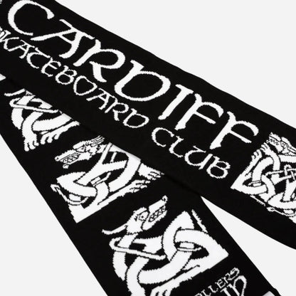 High Rollers x CSC - Celtic Exchange Scarf - Black/White