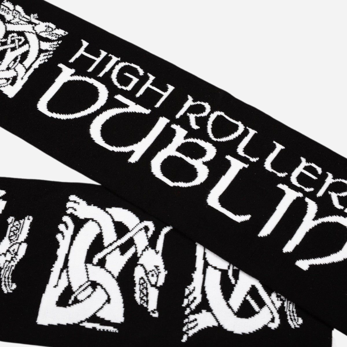 High Rollers x CSC - Celtic Exchange Scarf - Black/White