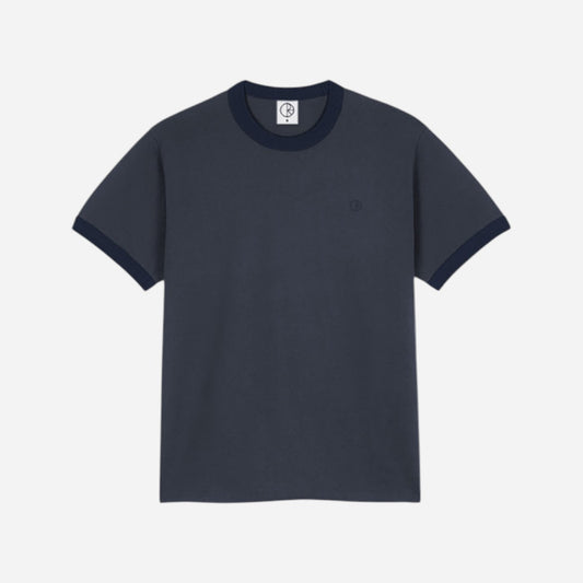 Polar - Ringer Tee - Grey Blue/Dark Blue