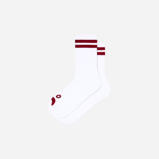 Polar - Happy Sad Socks - White/Red