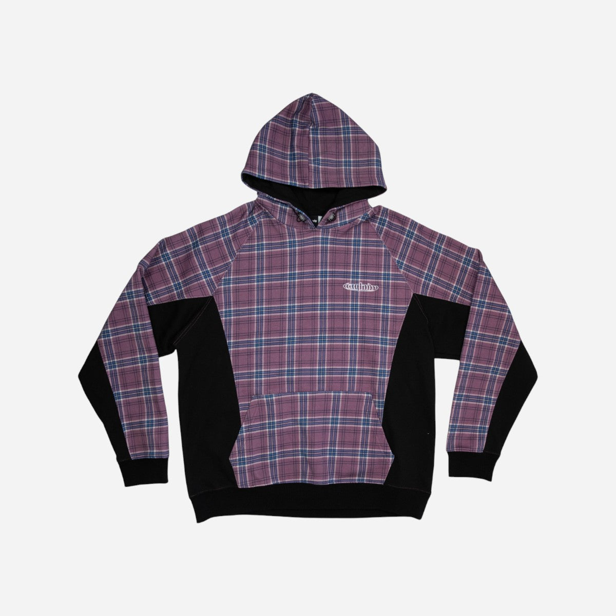 Baglady - Wrap Hoodie - Red Tartan