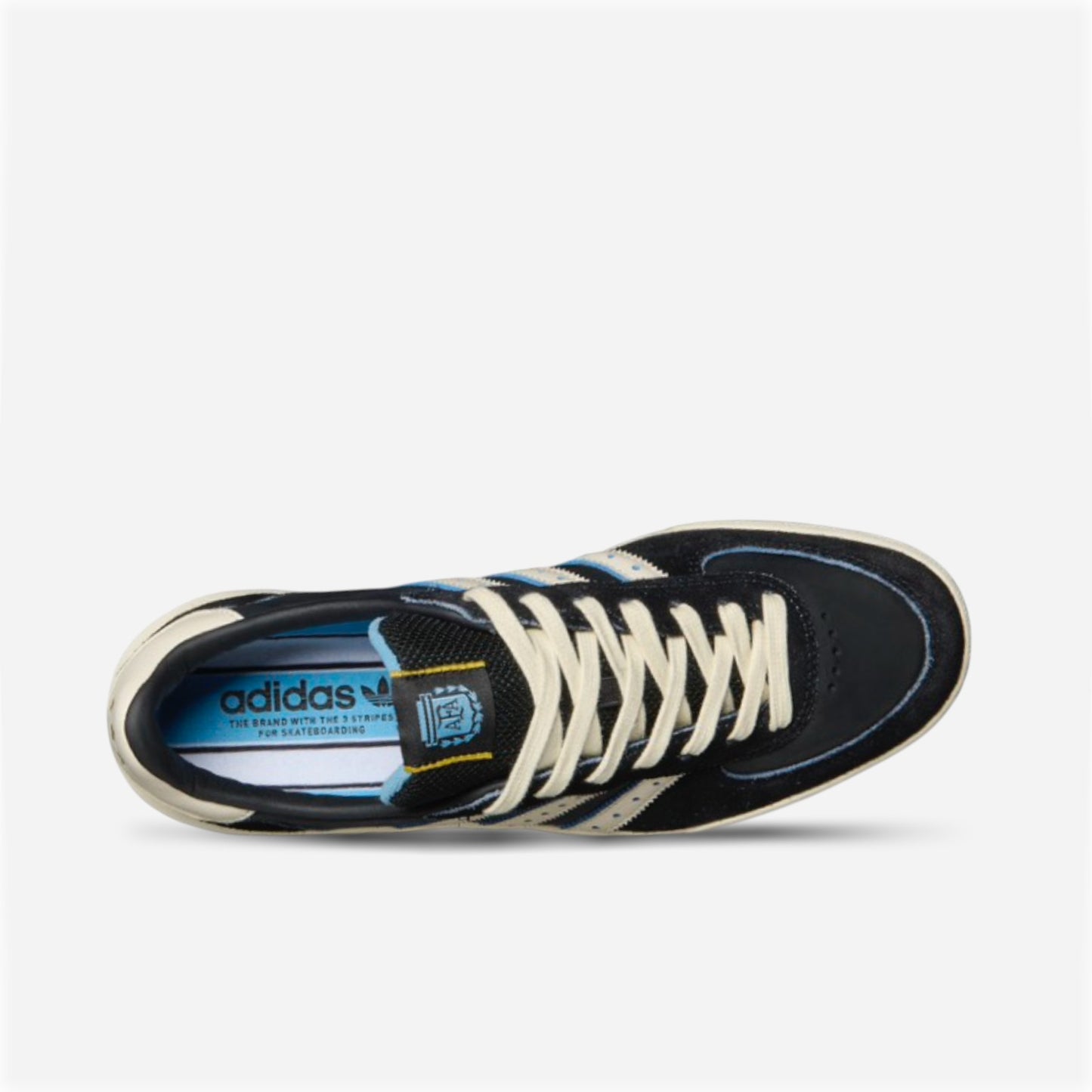 ADIDAS x Thrasher - Glenburn Shoes - Black/White/Gum