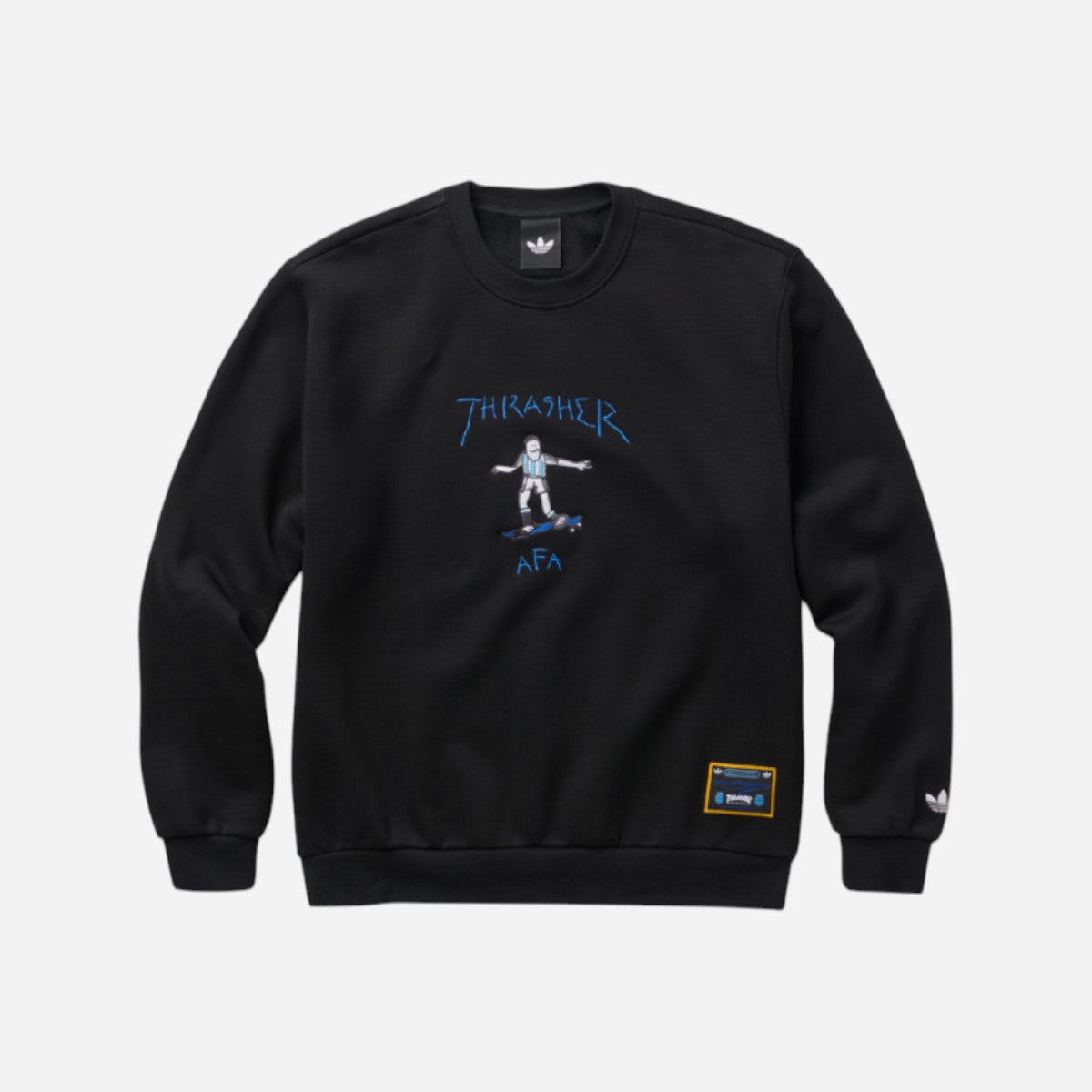 ADIDAS x Thrasher - Gonz Argentina Crewneck - Black