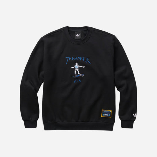 ADIDAS x Thrasher - Gonz Argentina Crewneck - Black