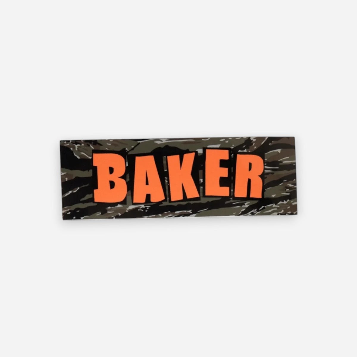 Baker - Camo Logo Sticker