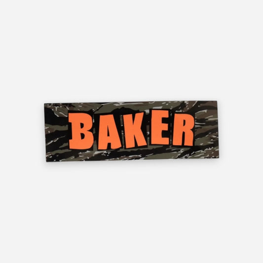 Baker - Camo Logo Sticker