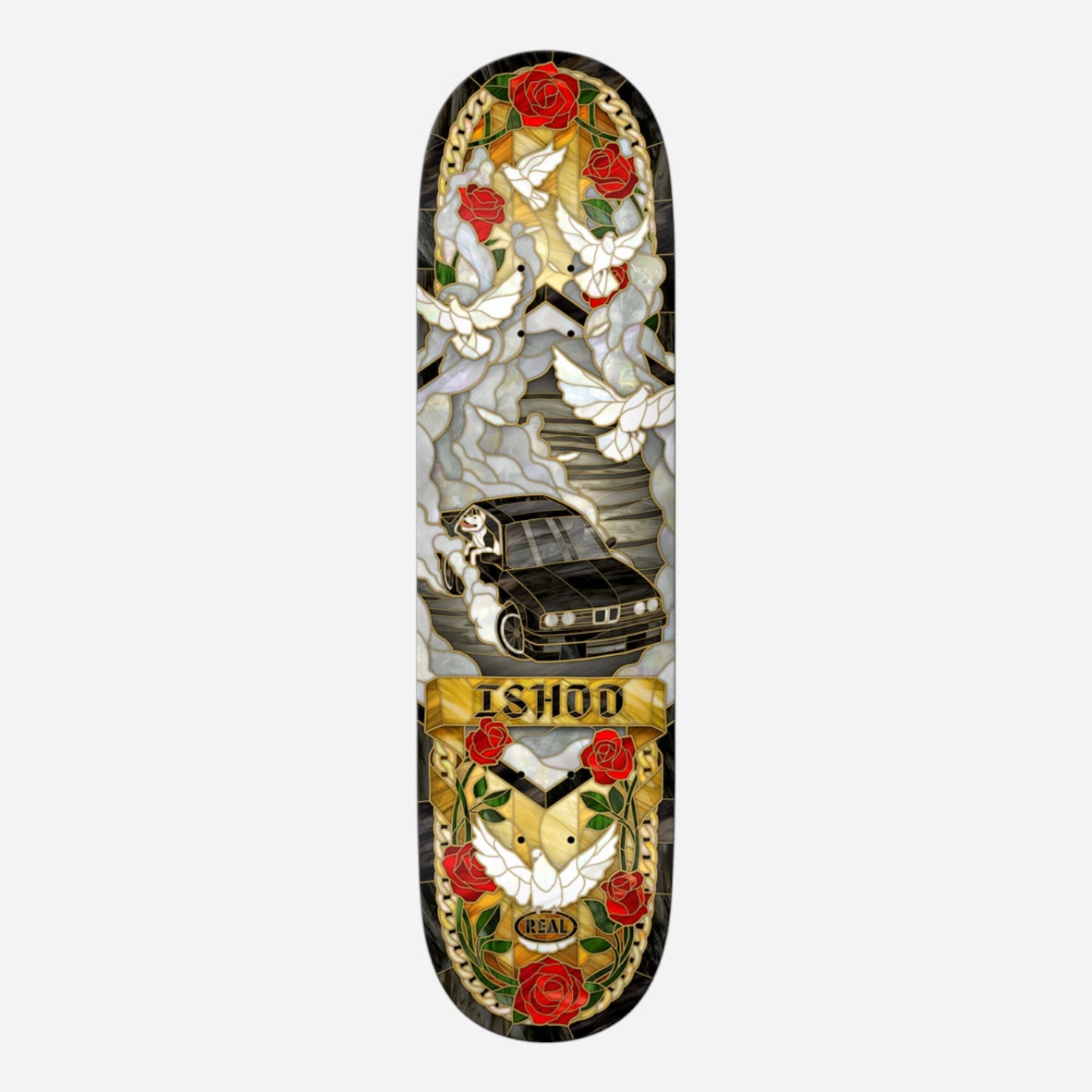 Real - Ishod Cathedral Twin Tail Deck - 8.25"