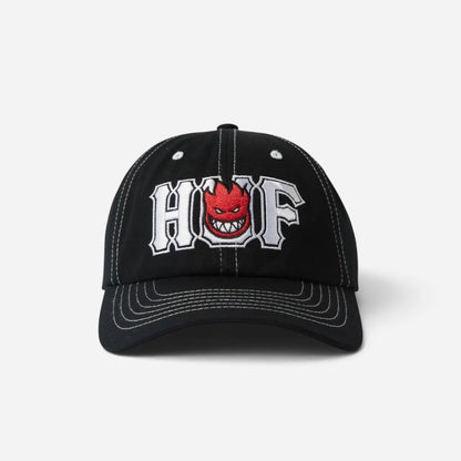 HUF x Spitfire - Union Snapback Cap - Black