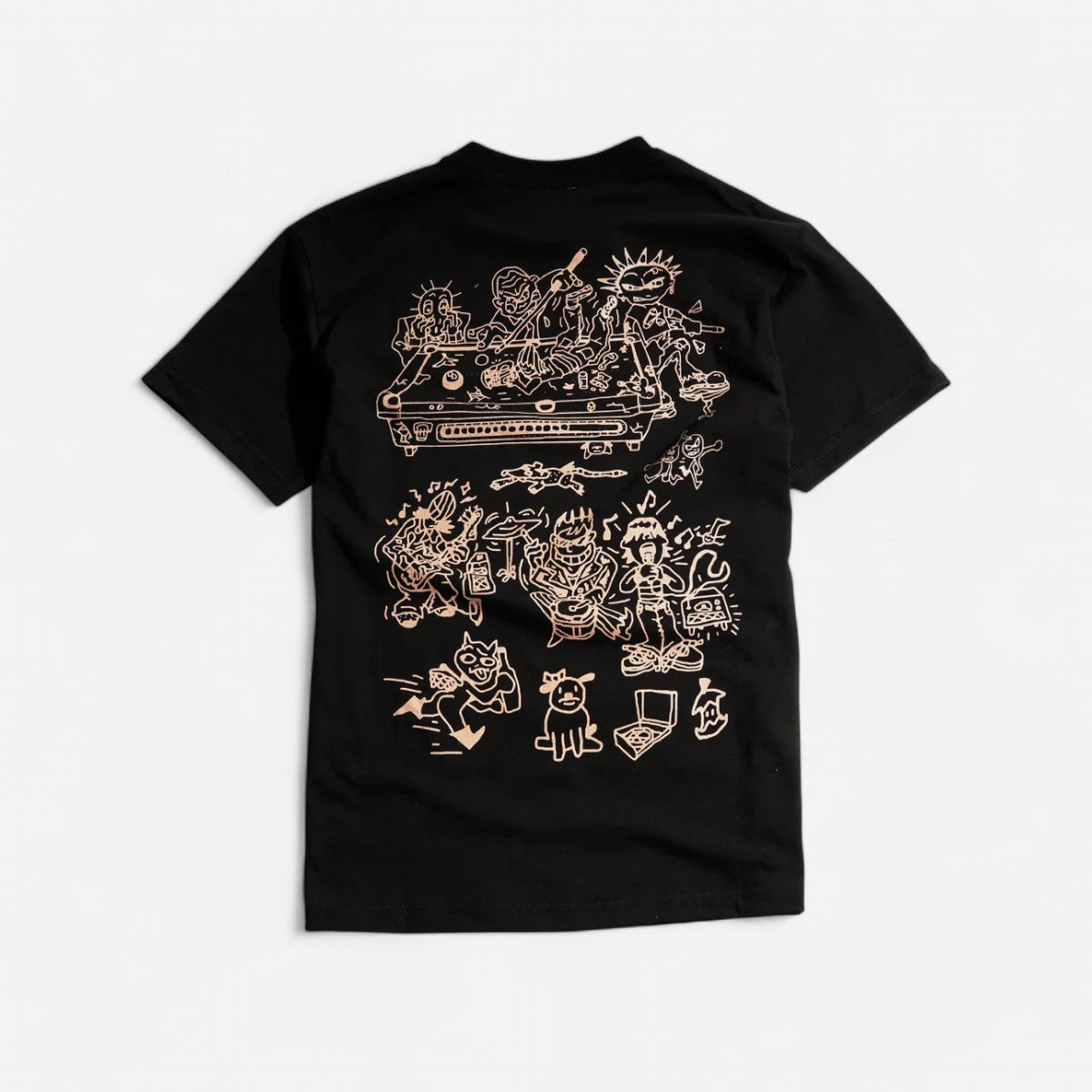 Skateboard Café - Ethan Tee - Black