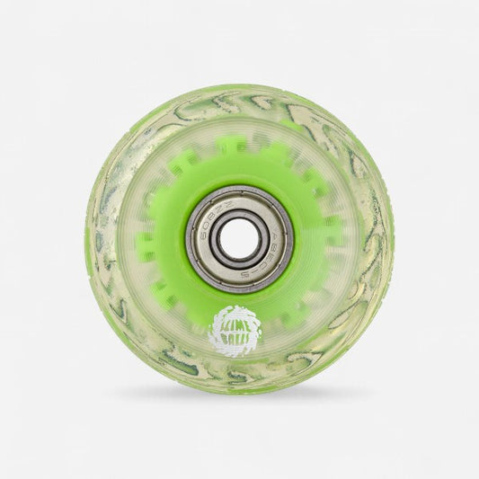 Slime Balls + Bearings - OG Slime Light Up Wheels - 60mm 78a