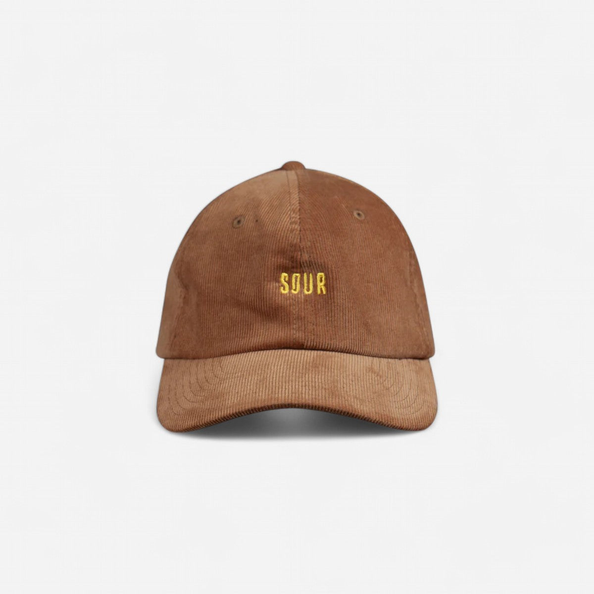 Sour - Logo Cord Cap - Brown